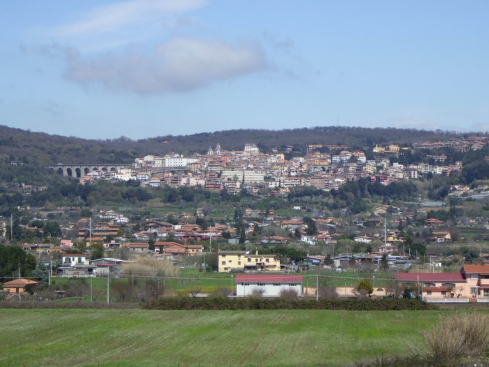 Ariccia, vista caratteristica