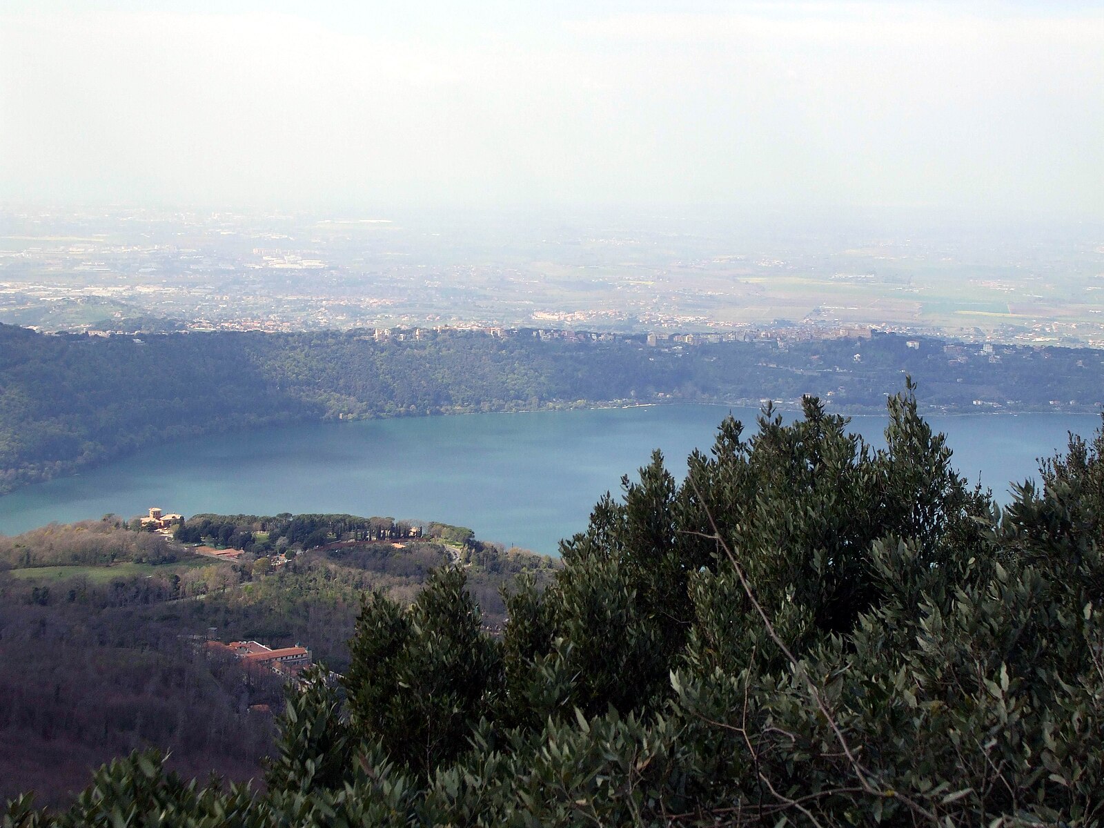 Castel Gandolfo, vista caratteristica