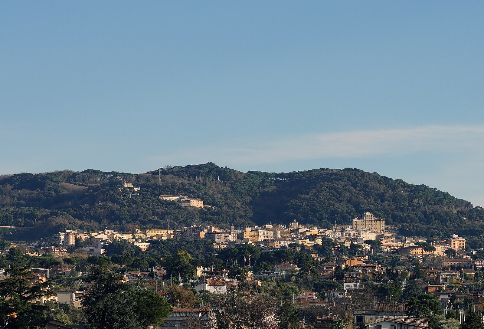 Frascati, vista caratteristica