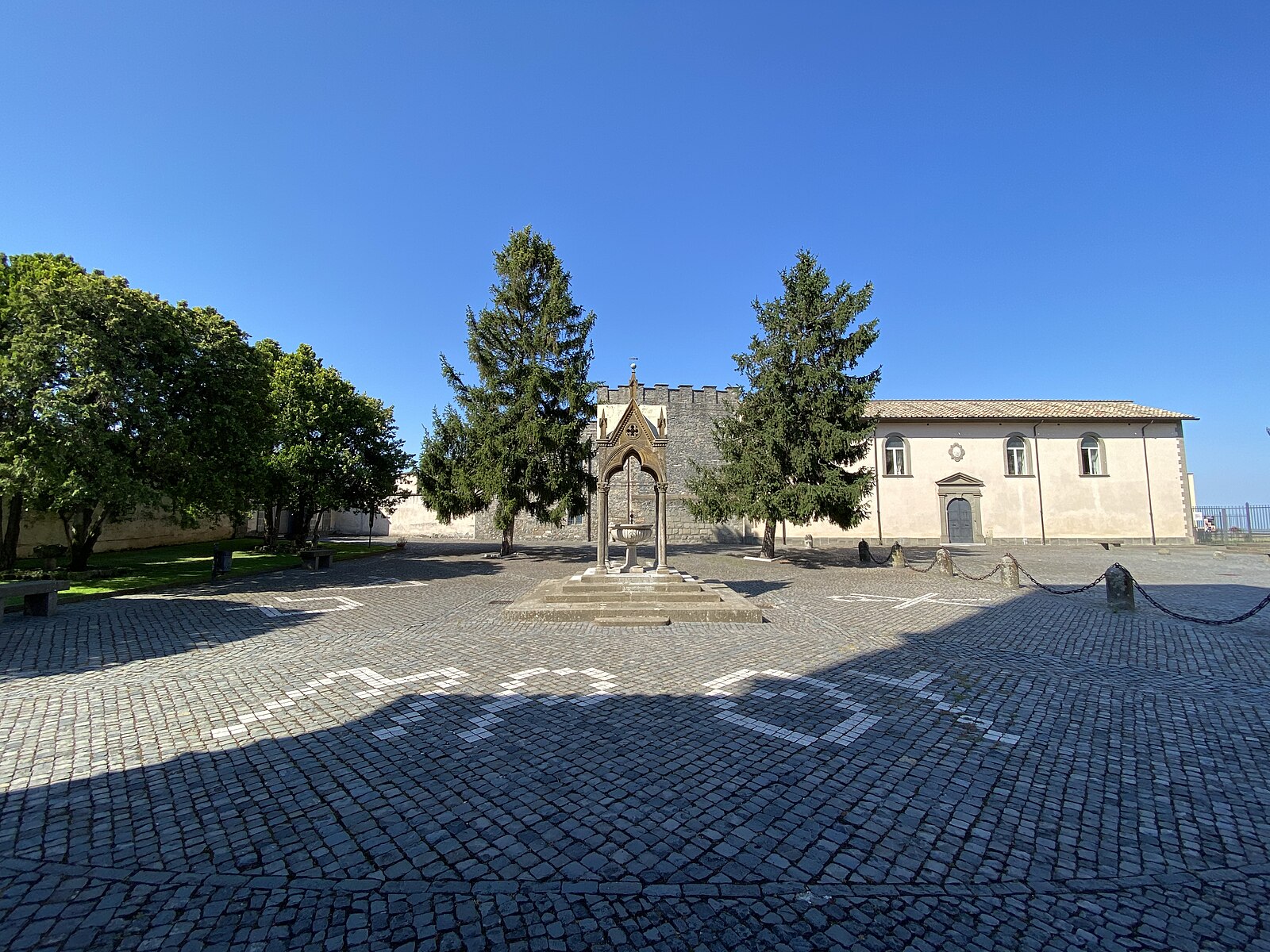 Grottaferrata, vista caratteristica