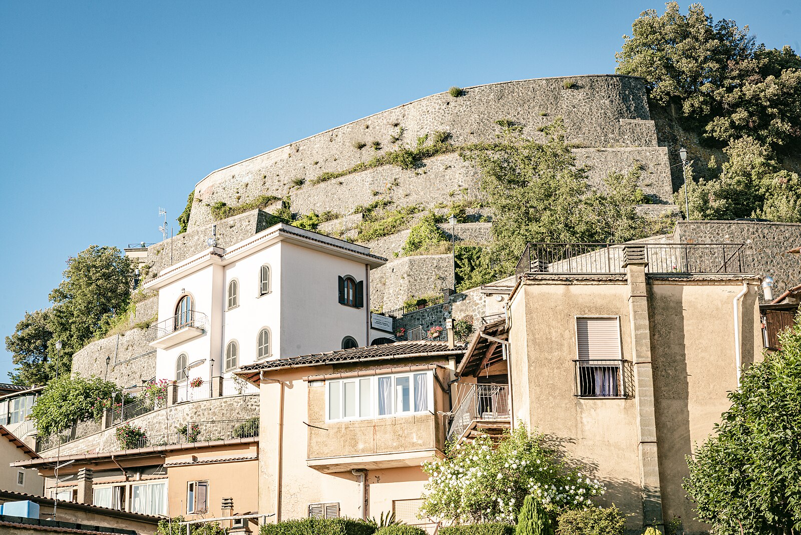 Rocca di Papa, vista caratteristica